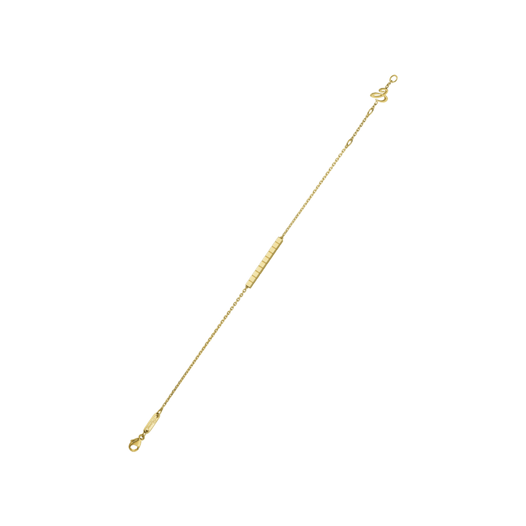 ICE CUBE 10 ELEMENTS GOLD BRACELET