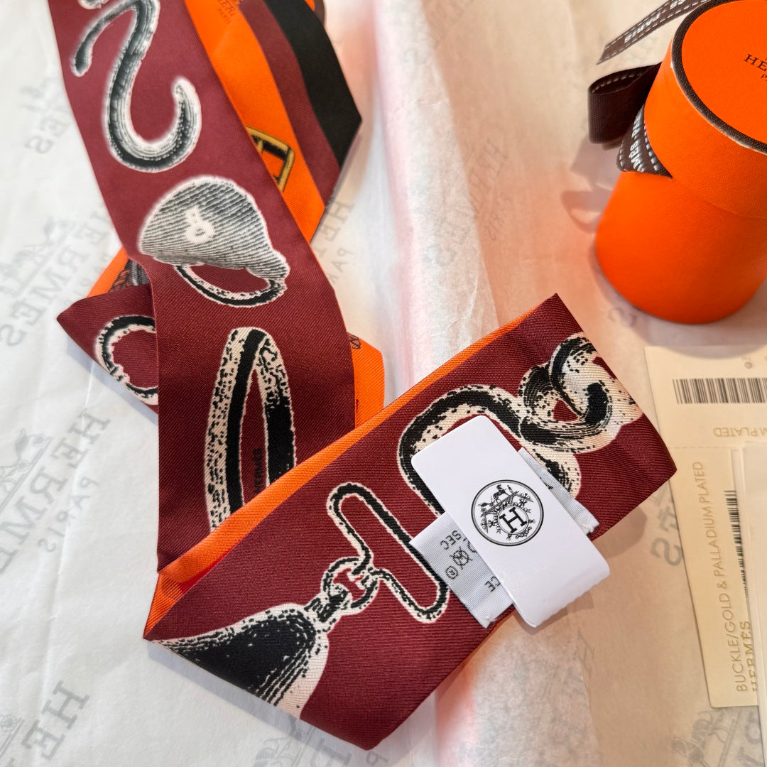 HERMES HERMES 25S SCARF 90 IN SILK 854983