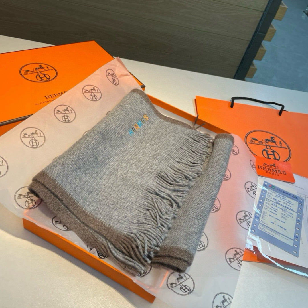 HERMES HERMES 25S SCARF 180 IN CASERE 989879