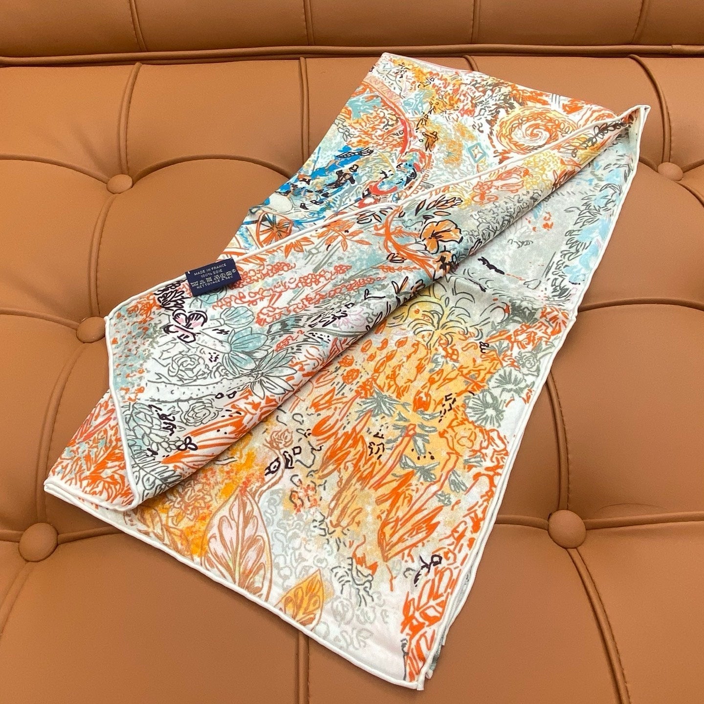 HERMES HERMES 25S SCARF 90 IN SILK 703688