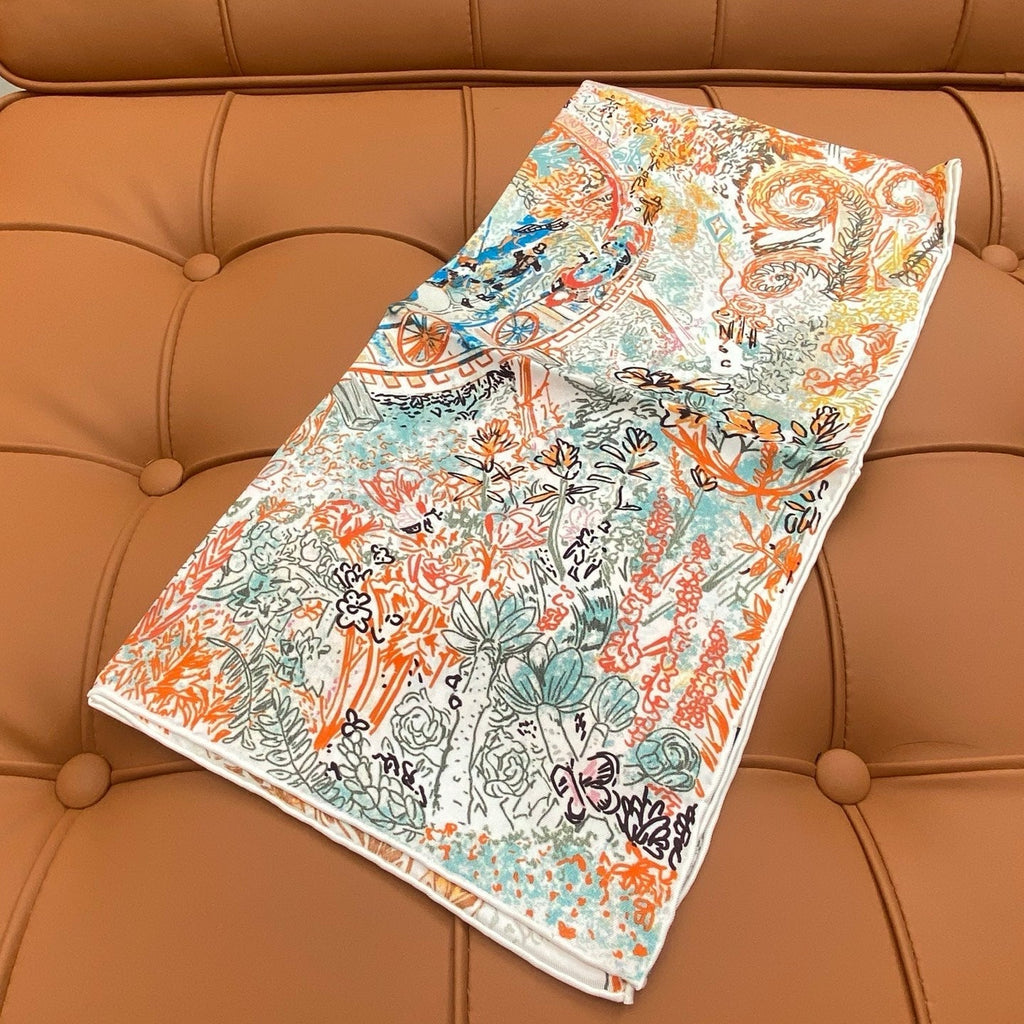 HERMES HERMES 25S SCARF 90 IN SILK 703688