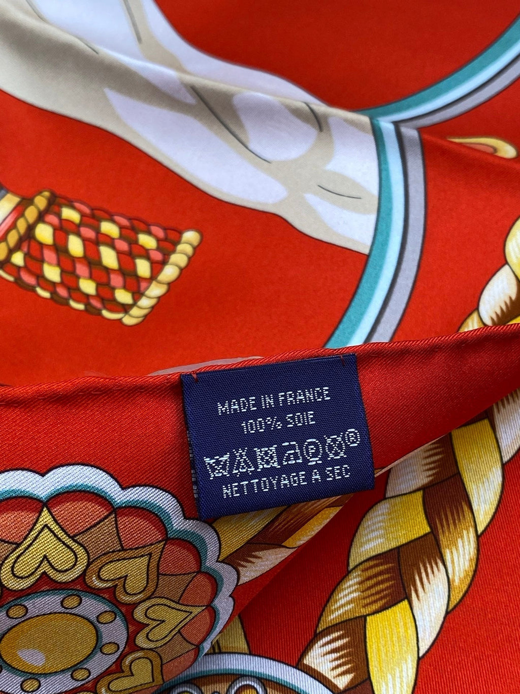 HERMES HERMES 25S SCARF 90 IN SILK 709688