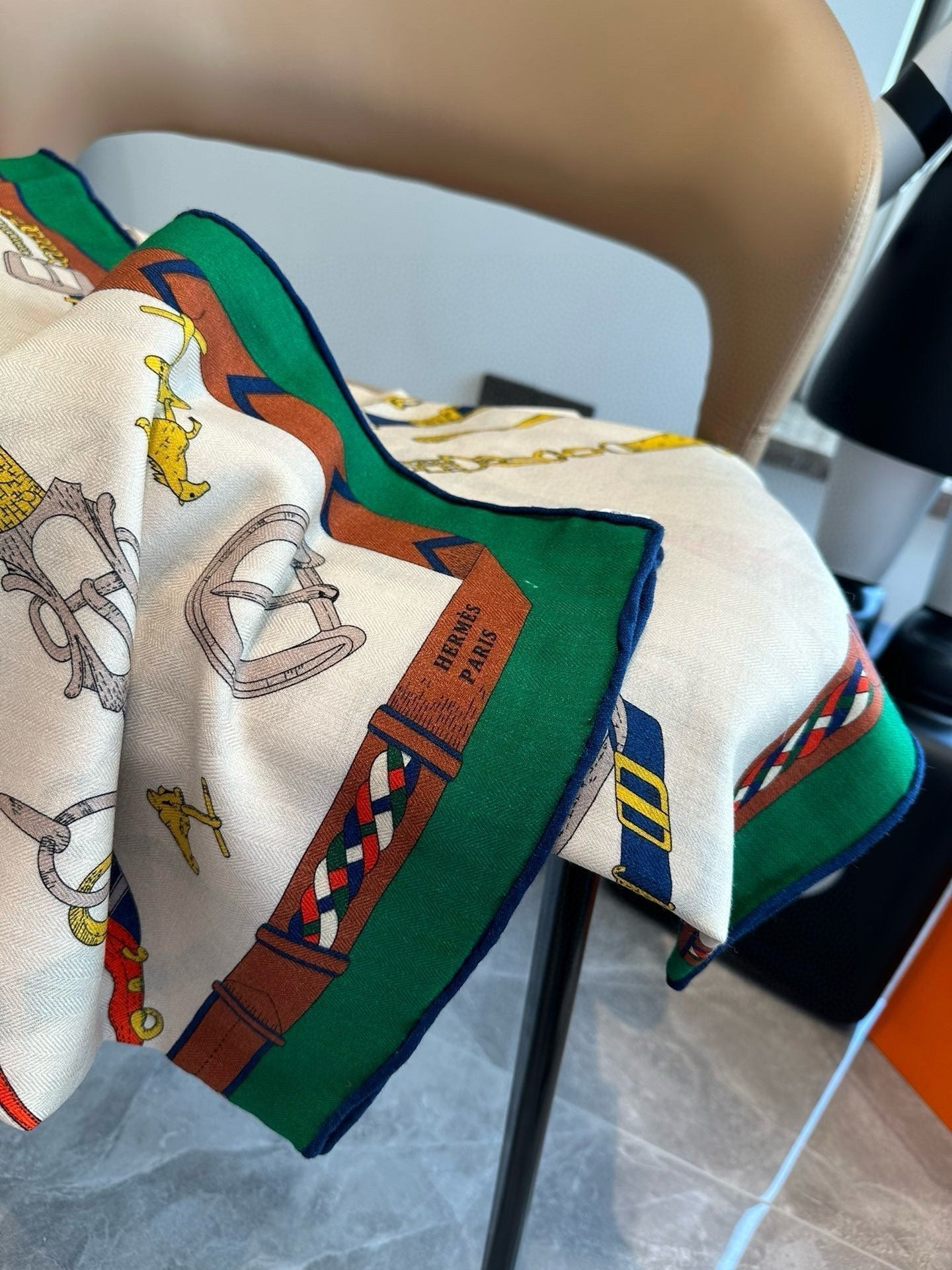 HERMES SCARF 140 CM COLORFUL 387901