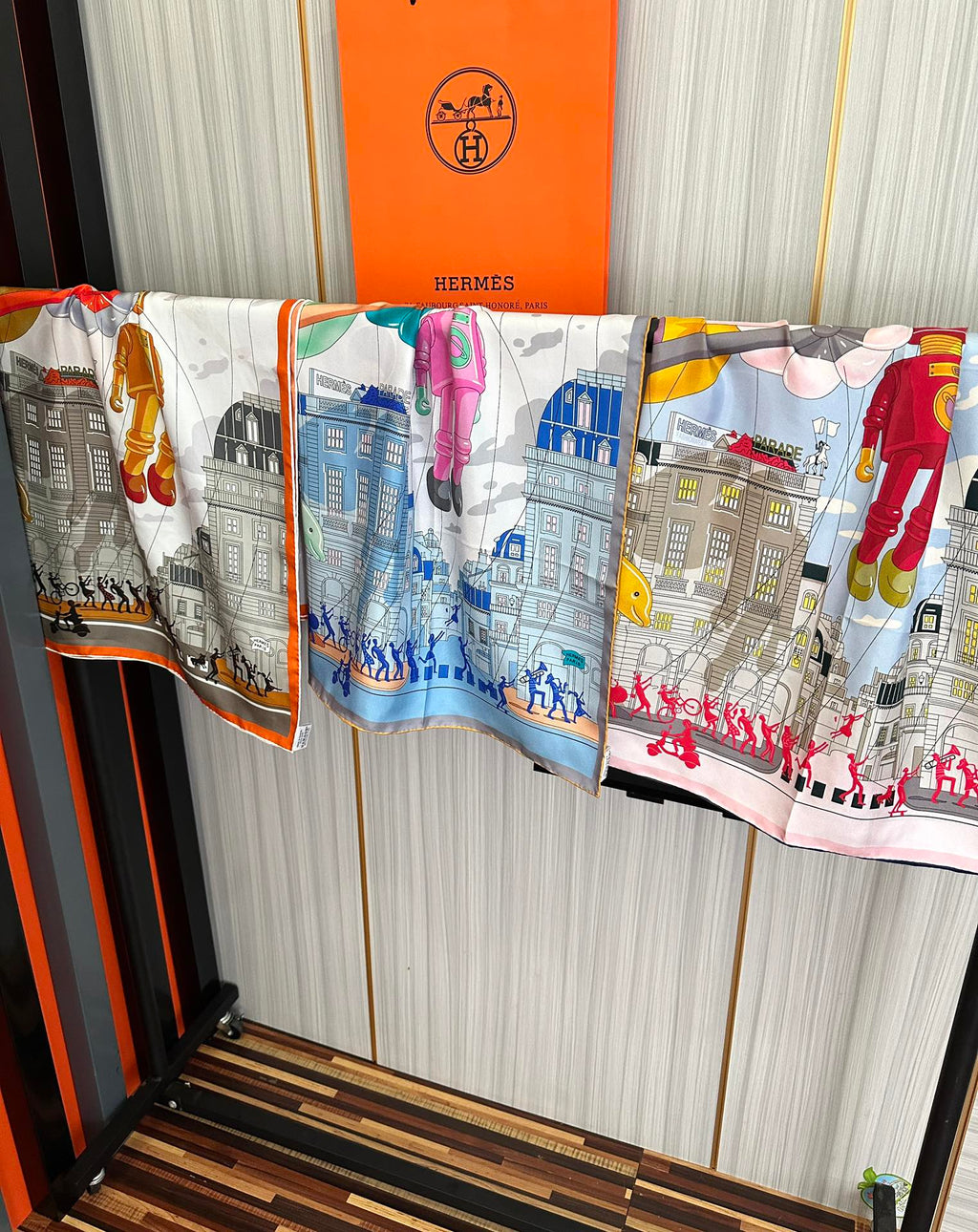 HERMES HERMES 25S SCARF 90 IN SILK 730546