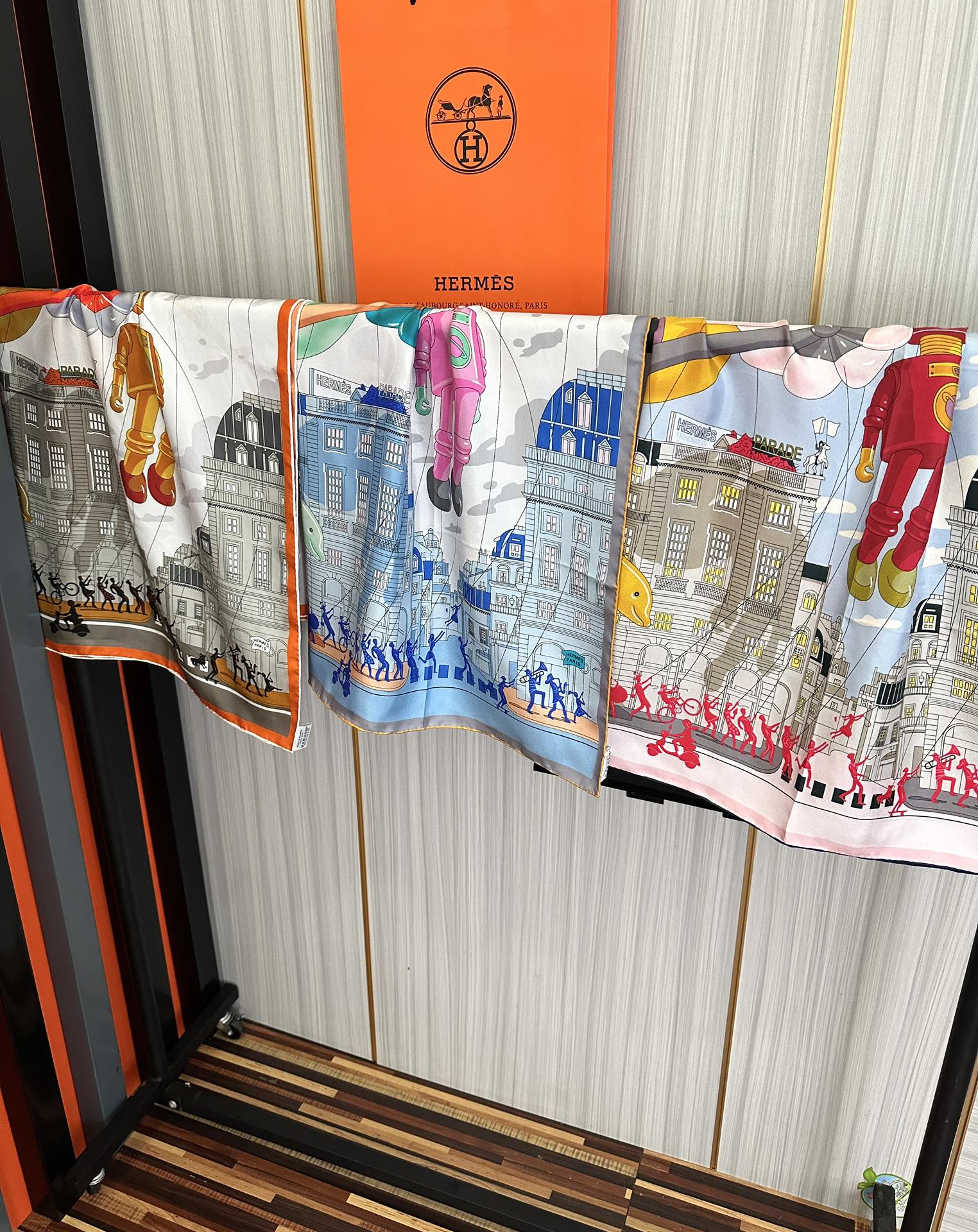 HERMES HERMES 25S SCARF 90 IN SILK 730546