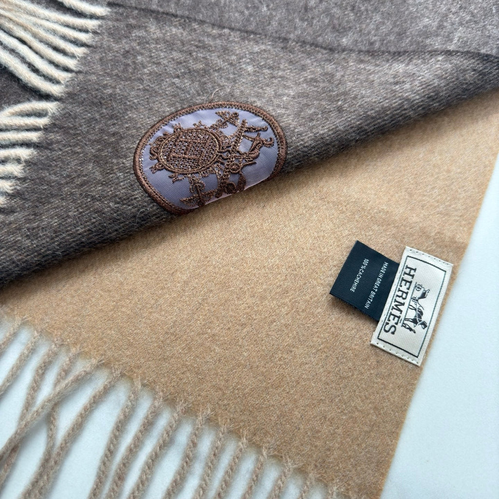HERMES HERMES 25S SCARF 180 IN CASERE 854652
