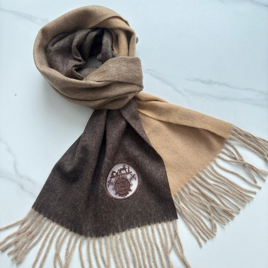 HERMES HERMES 25S SCARF 180 IN CASERE 854652